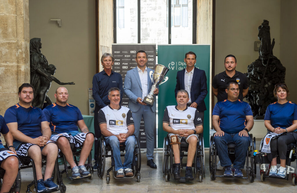 El equipo de A-ball en la Diputación
