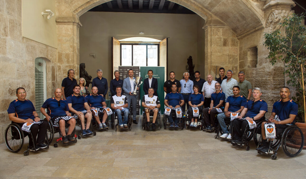 El equipo de A-ball en la Diputación